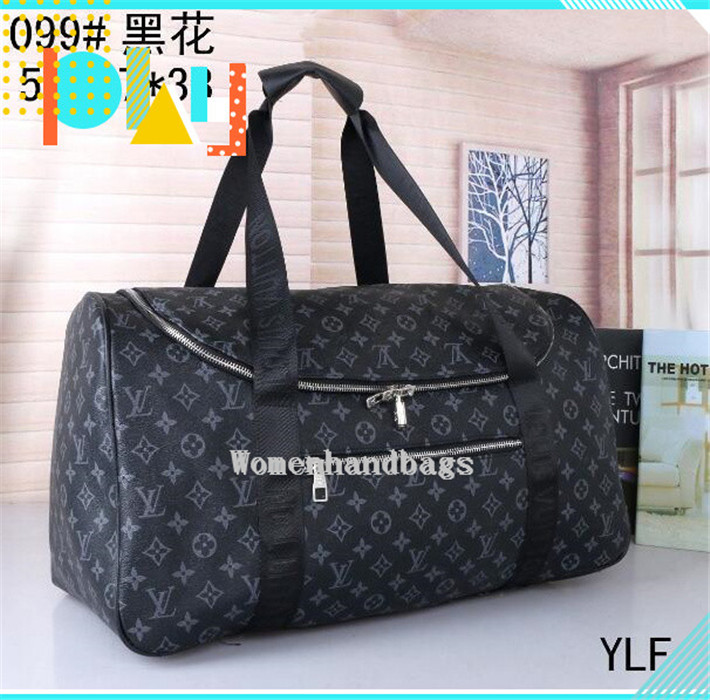 

LV Louis 1 Vitton Wallets Fashion Black Water Ripple sports duffle bag red luggage M53419 Man And Women Duffel Bags, Red;black