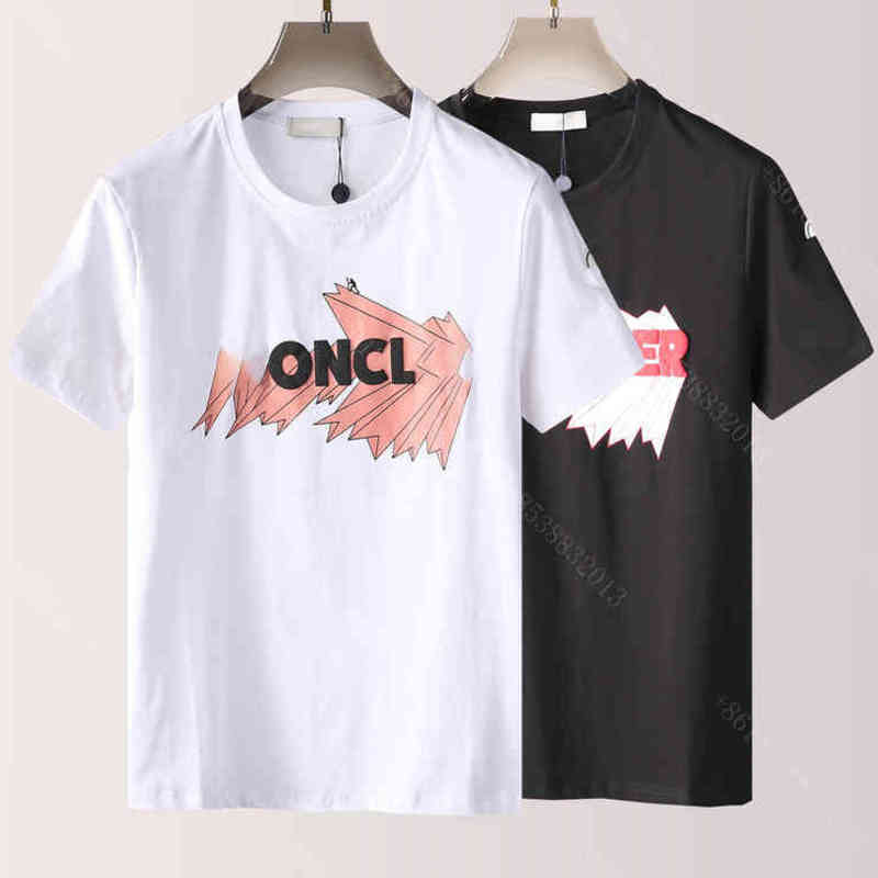 

22ss latest designer t shirts for men fashion cotton round neck pullover t-shirt pressing machine monc... brand letter logo men summer clothes plus size XXXL a1