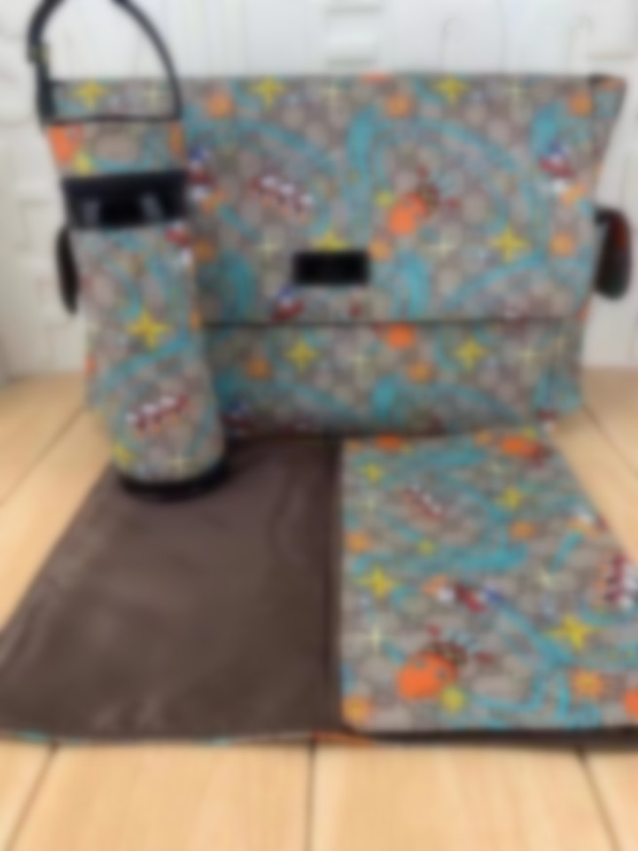 

Luxury Designer Baby Diaper Bags Mummy Bag High quality Large Capacity Waterproof Nappy Maternity Travel Nursing Handbag