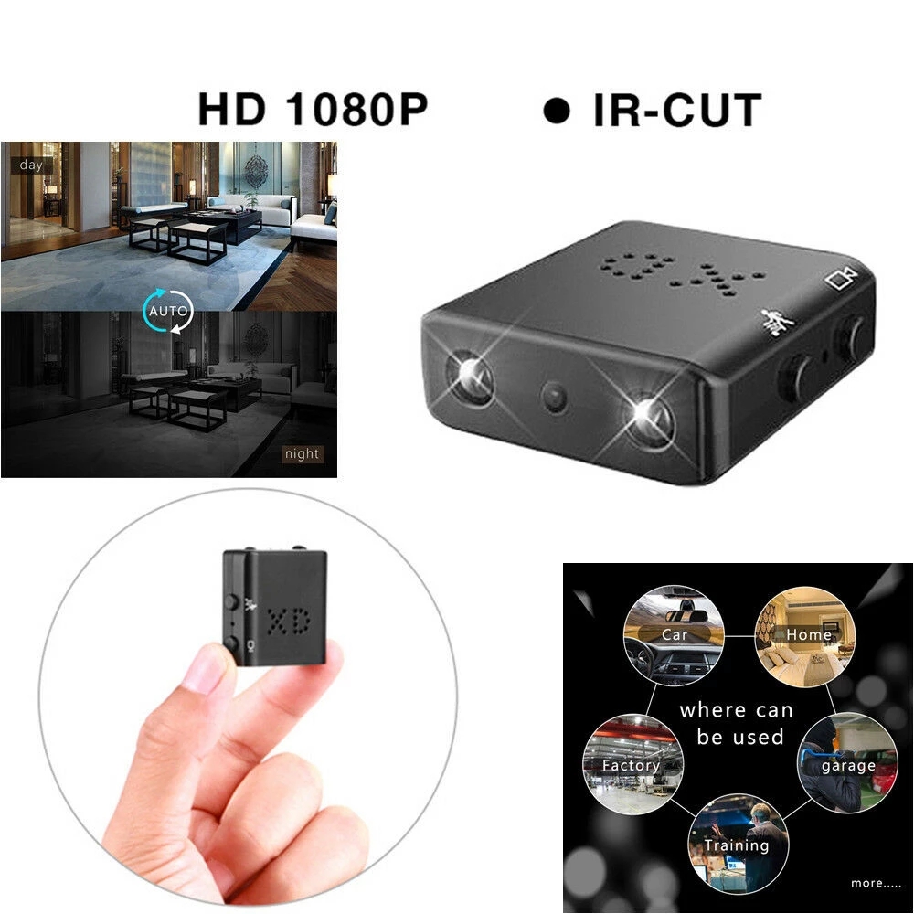 

Mini Wifi Camera Full HD 1080P Home Security Camcorder Night Vision Micro Secret Cam Motion Detection Video Voice Recorder