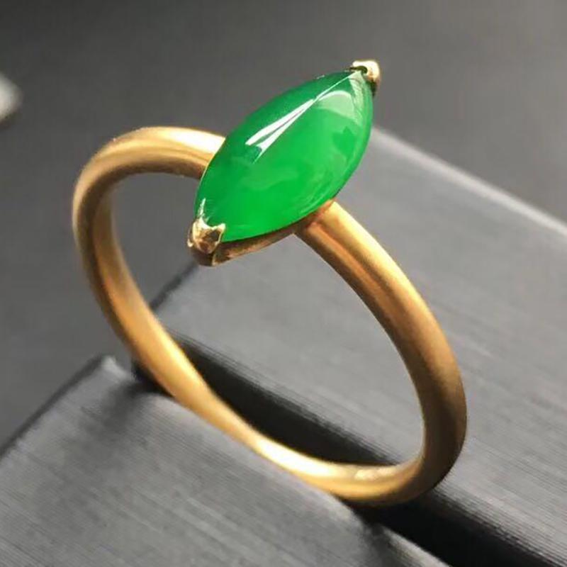 

Cluster Rings Original Natural Green Horse Eye Chalcedony Opening Adjustable Ring Simple Small Fresh And Elegant Ladies Silver Jewelry