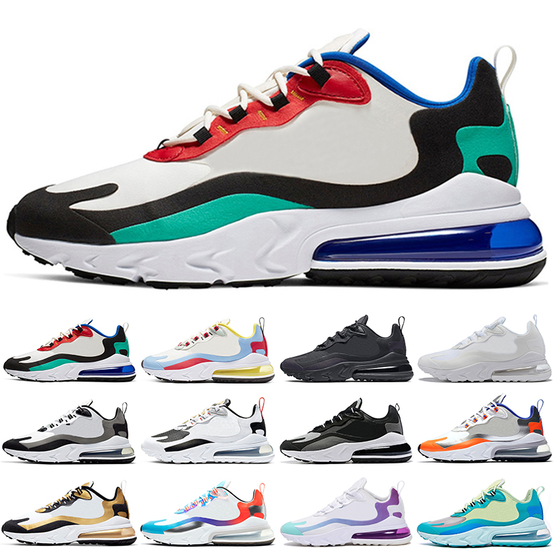 

React Men Women Running Shoes Designer Bauhaus Triple Black White Optical Dusk Purple Pastel Hyper Jade Mens Trainers Sports Sneakers size 36-45, #1 bauhaus#1 36-45