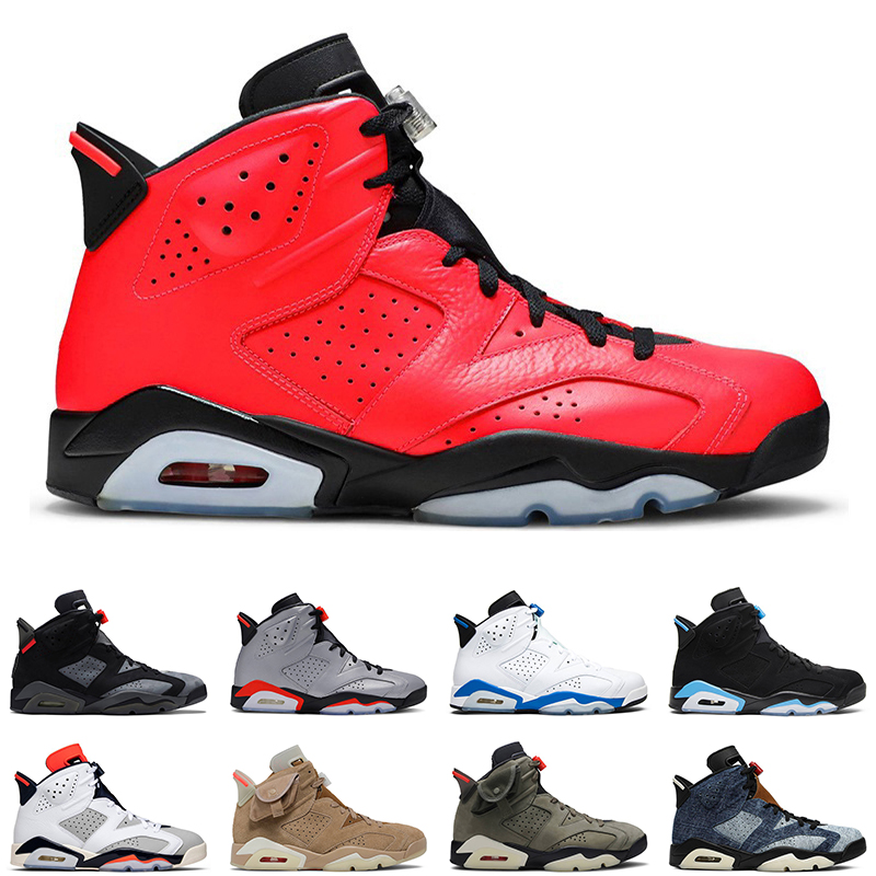 

Jumpman 6 Infrared 23 men basketball shoes 6s Electric Green Flint Iron Grey British Khaki Hare Tinker mens sneakers, Bordeaux
