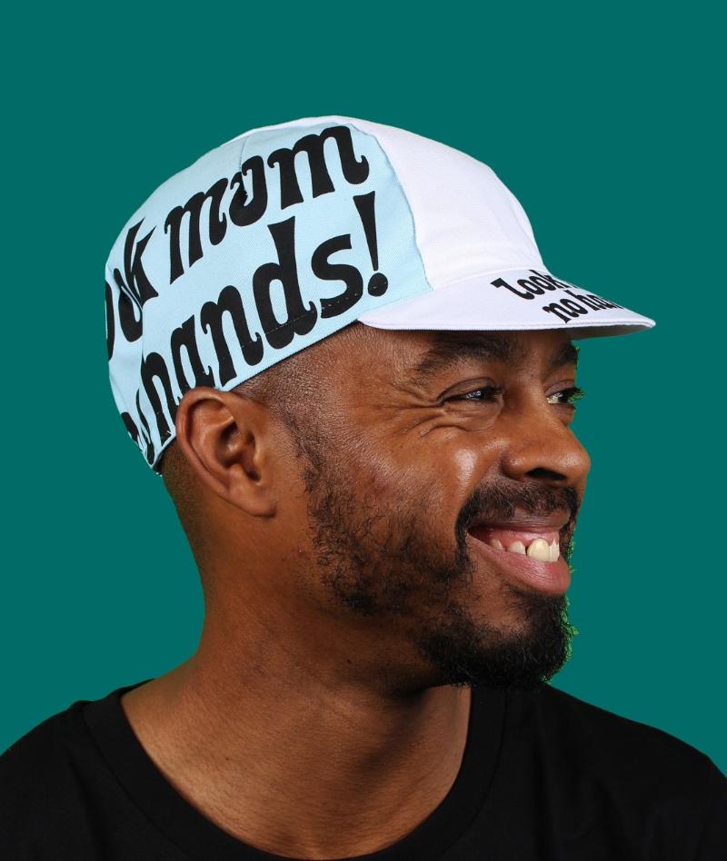 

Men's Cycling Cap Classical Lightweight Bike Hat Gorra Ciclismo Hombre Free Size Caps & Masks, Black