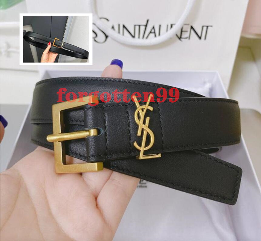 

sell ysl women slwomen high quality women belt fashion leather belt waistband, Golden;silver