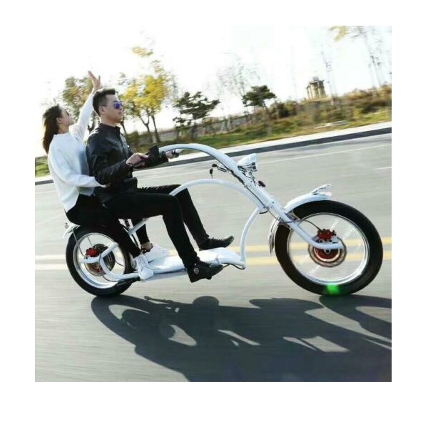 

Secutronic 60v/1000w Two Seater Electric Chopper Bicycle Ebike Scooter W/ BAG