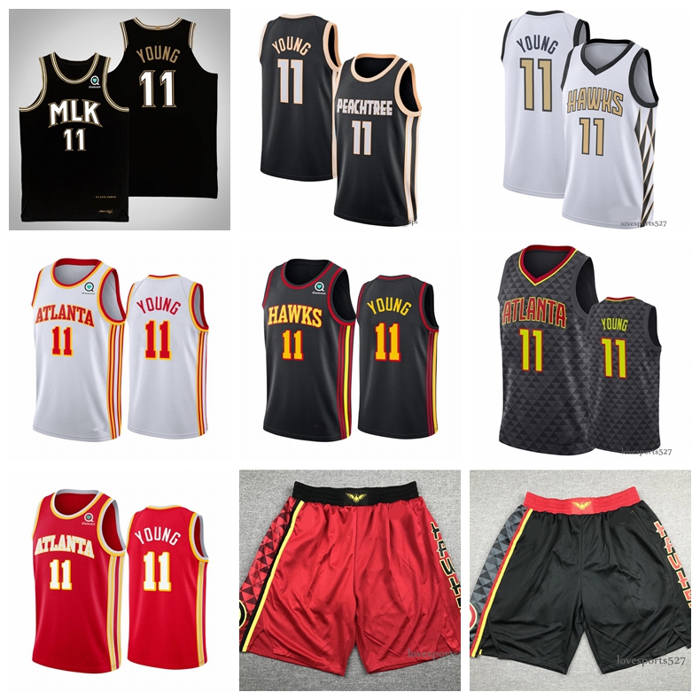 

Basketball Jerseys 11 TraeYoung AtlantaHawksJersey 2021 men's, Nk logo