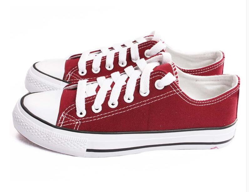 

Size 35-45 Unisex Low-Top & High-Top Adult Women Men Canvas shoes 15 colors Laced Up, Purple
