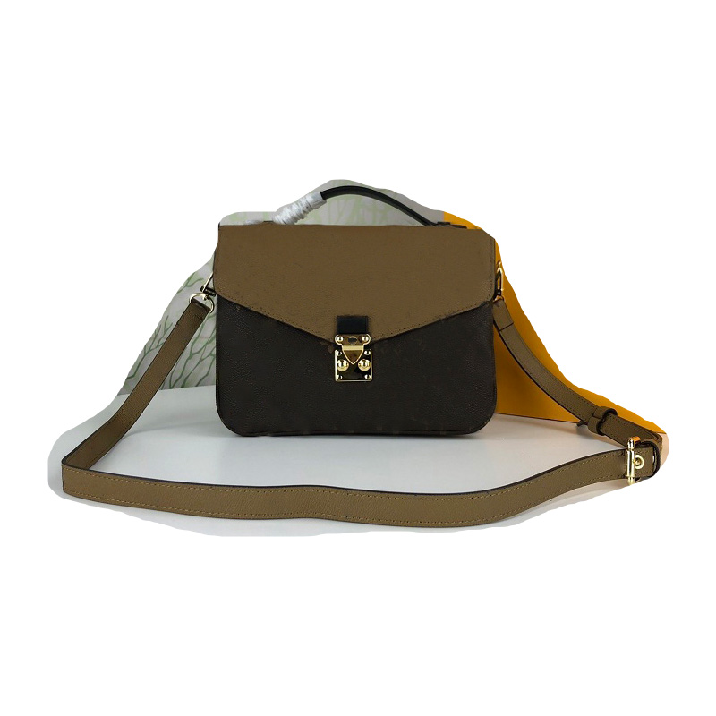 

Designer Evening Bags famous brand ladies handbag leather letter flower opening shopping fashion classic size 25-19-9cm M40870