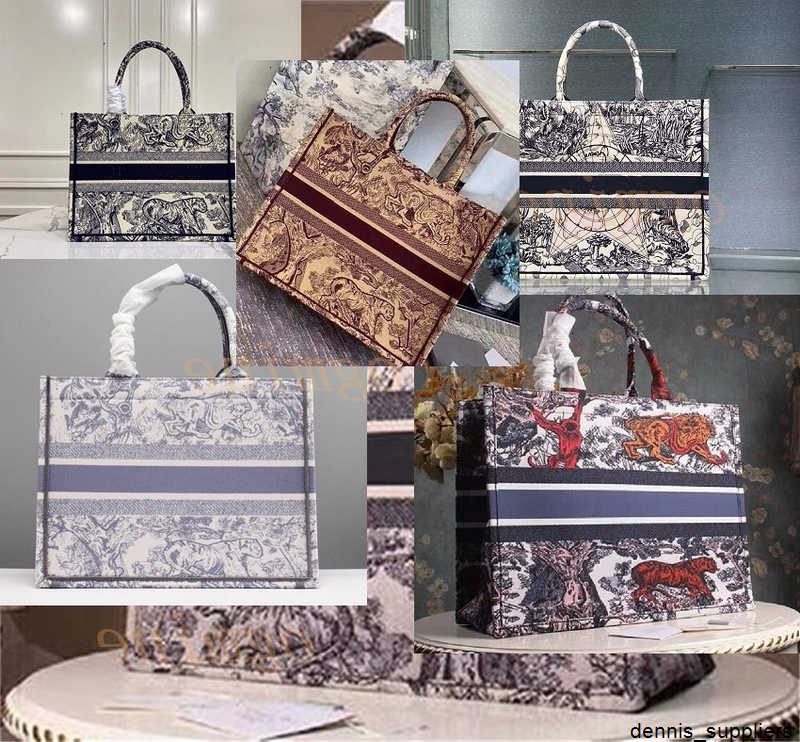 

Design luxury handbag bags ladies large-capacity book tote handbags fashion retro ethnic style canvas handmade embroidery pattern bag #2021#
