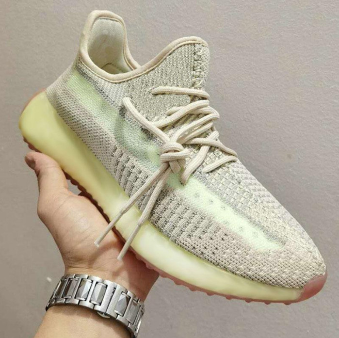 

2021 NEW West V2 Running Shoes Belgua 2.0 Semi Frozen Yellow Trainer Shoe Designer Good Quality Men Women Outdoor Leisure Sneakers size 36~46, 35