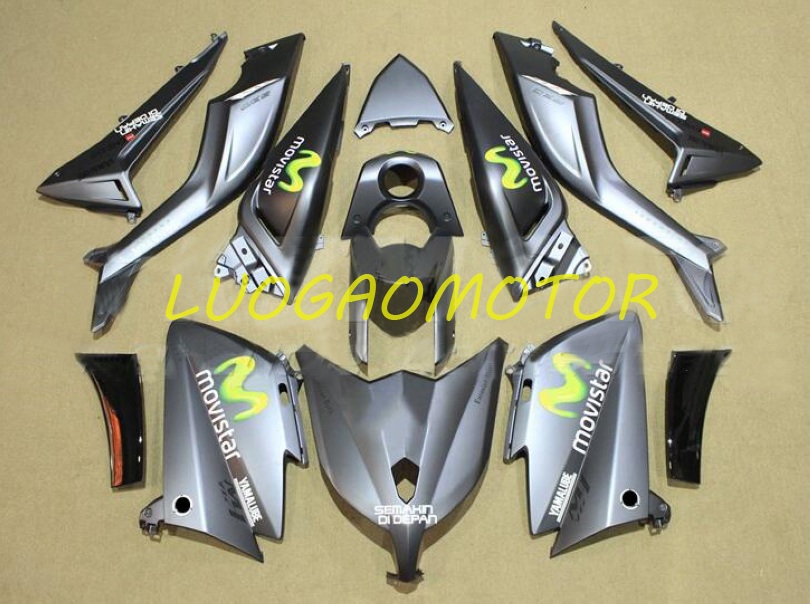 

Injection Free Gift Custom Bodywork Fairings Kit For YAMAHA TMAX530 TMAX 530 2012 2013 2014 12 13 14 ABS Plastic Motorcycle Fairing Kits High Quality Gray Black