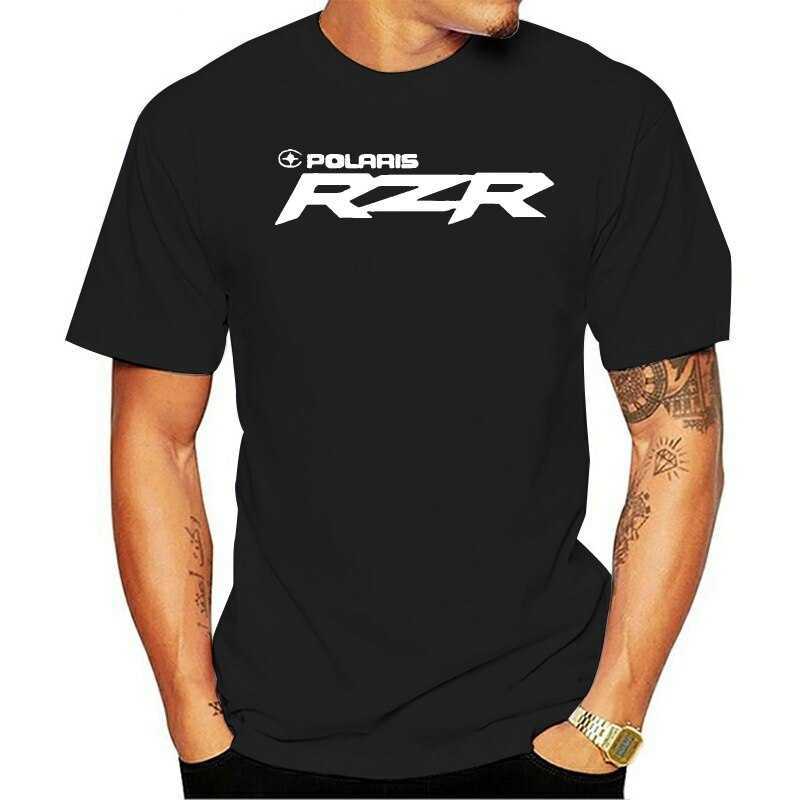 

2021 Year Fashion T-shirt Polaris Rzr Atv Logo New Size S-2xl, Black