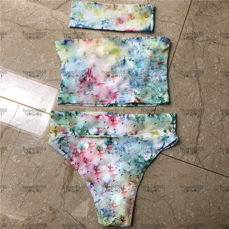 

Camouflage Beach Bikinis Hipster Padded Women's Push Up Top Quality Swimwears Outdoor Vacation Luxury Swimming Bandage Designer Swimsuits Four Seasons Universa