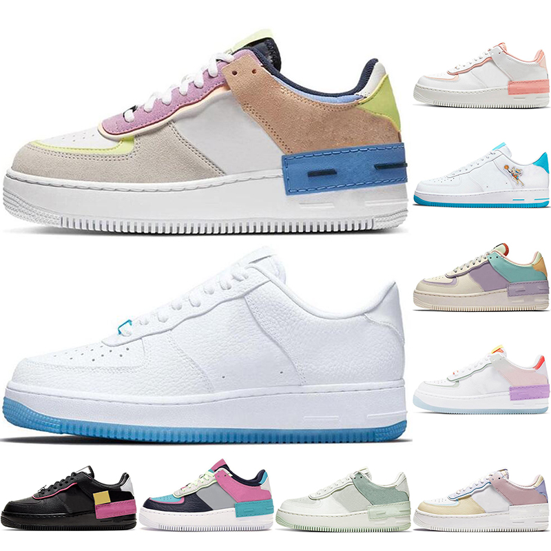 

with free socks Men Women Running Shoes Sports Skateboarding Ones Shoe High Low Cut LX UV Pistachio Frost SAPPHIRE sunset pluse Outdoor Trainers Sneakers 36-45, 16 valentine's day 36-45