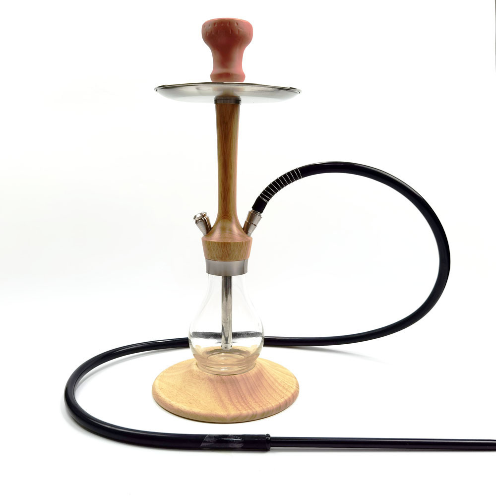 

Hookah Arabian Set Wood Accessories Bar Shisha