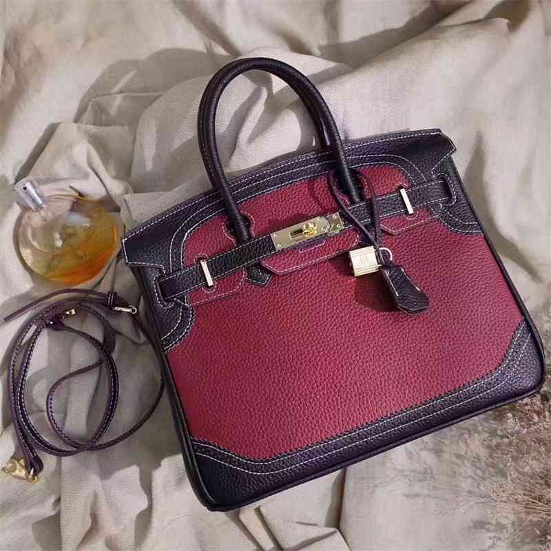 

Women Luxurys Designers Bags 2021 Factory One with leather, lady's lychee pattern, leather and la Designer Handbag Handbags Totes Crossbody Bag