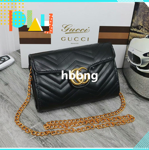 

women bag handbag square fat LOULOU chain real leather womens large capacity shoulder high quality quilted messenger bags gg, Red;black