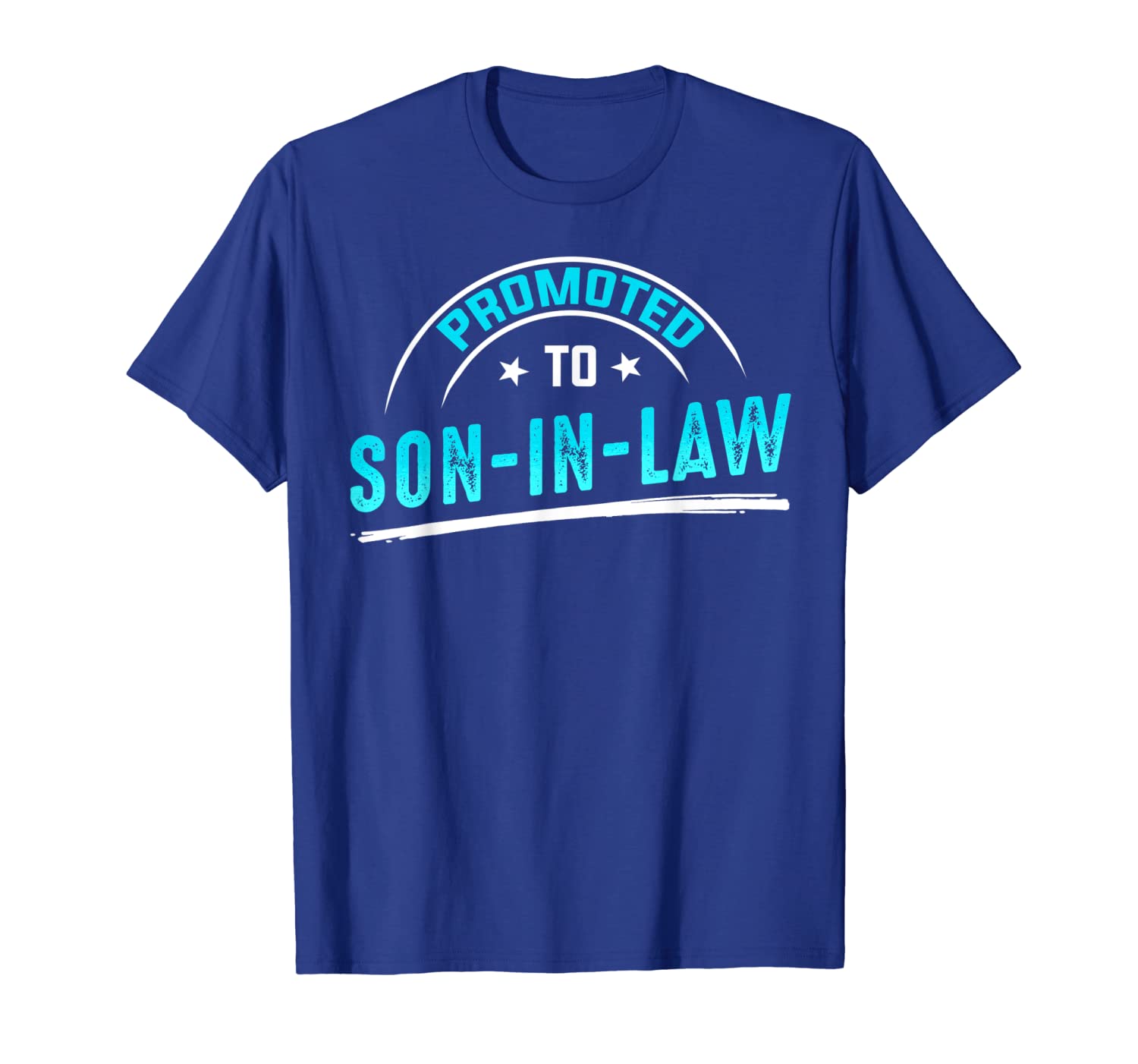 

promoted to son in law pregnancy announcement funny gifts t-shirt, White;black