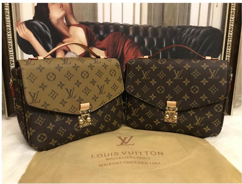 

2021 Fashion Women Shoulder Purse Handbags Luxurys Designer Messenger Bags Wallet Tote Bag YSL LV LOUIS BAG VITTON 40156, Golden;silver