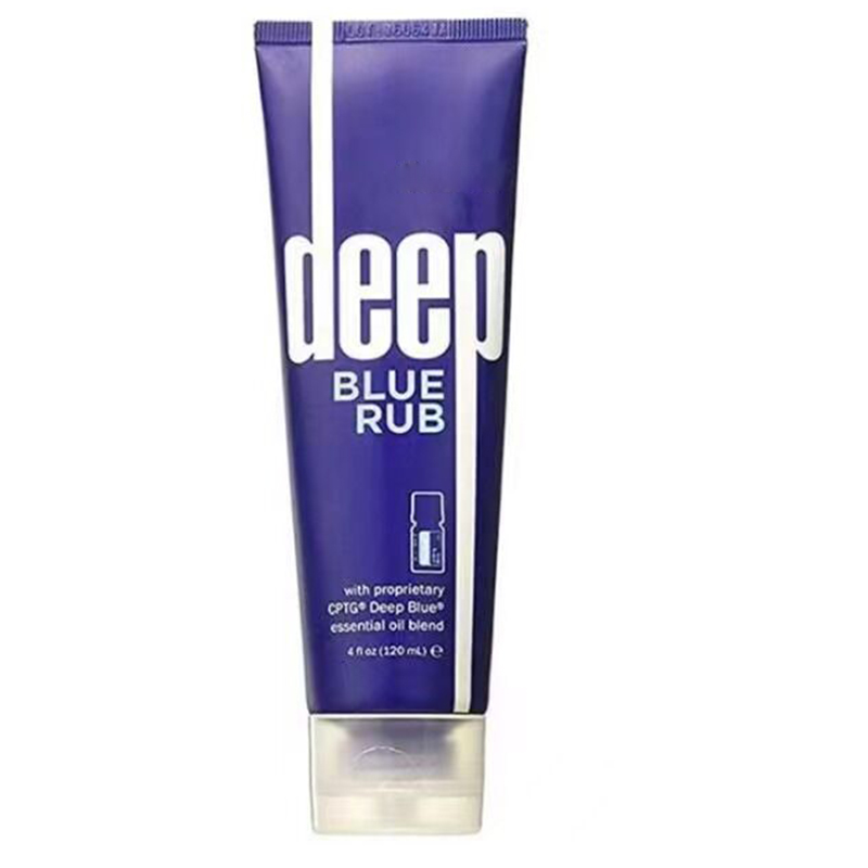 

High Quality Body Skin Care Deep BLUE RUB Topical Cream Essential Oil 120ml lotions