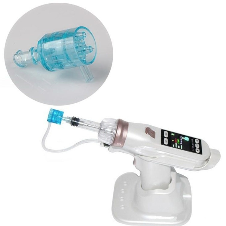 

2022 Mesogun anti aging mesotherapy gun micro needle 5 Needles Tip Negative Pressure Cartridge For EZ Vacuum Mesotherapy Gun #014