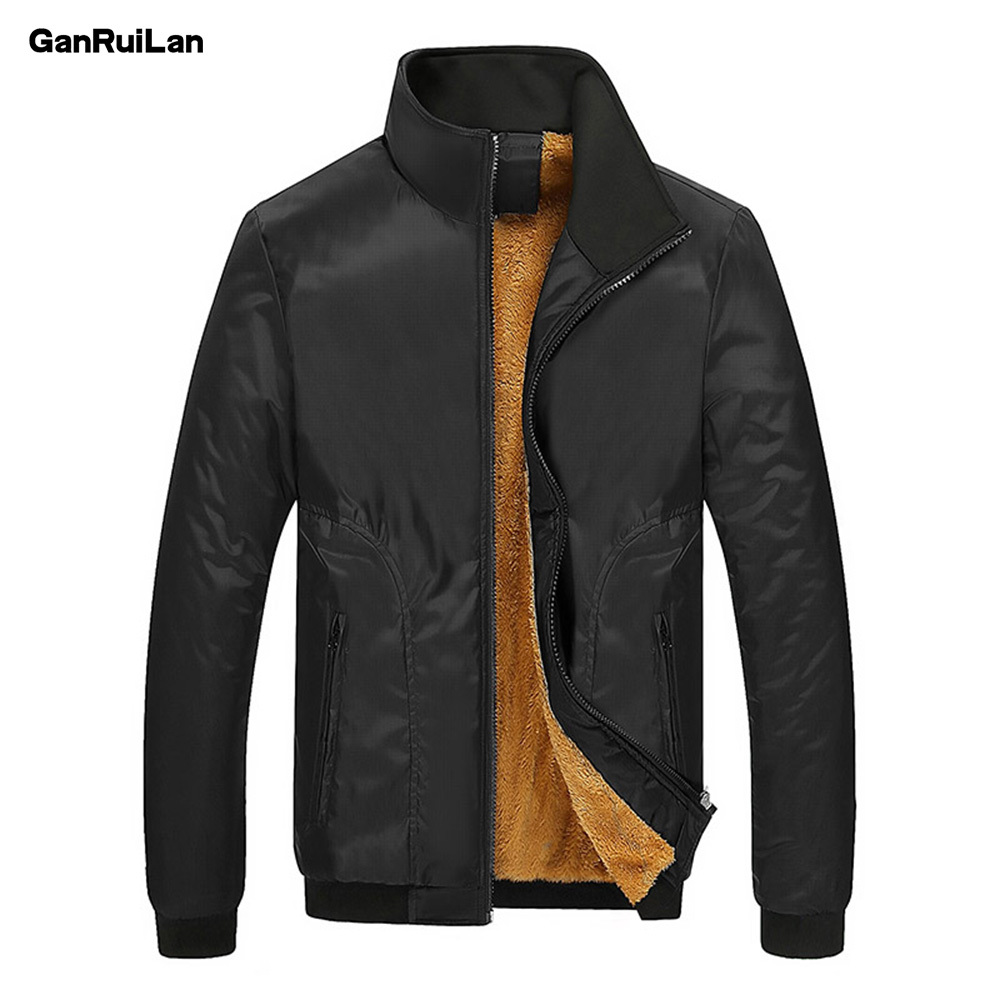 

Autumn Mens Bomber Jackets Casual Male Outwear Fleece Thick Warm Windbreaker Jacket Mens Military Baseball Coats Clothing 210518, Blue color