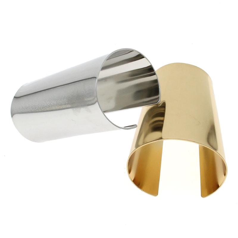 

Bangle Luxury Vintage Big Cuff Opening Bangles For Women Statement Punk Metal Long Bracelet Party Wedding Fashion Jewelry