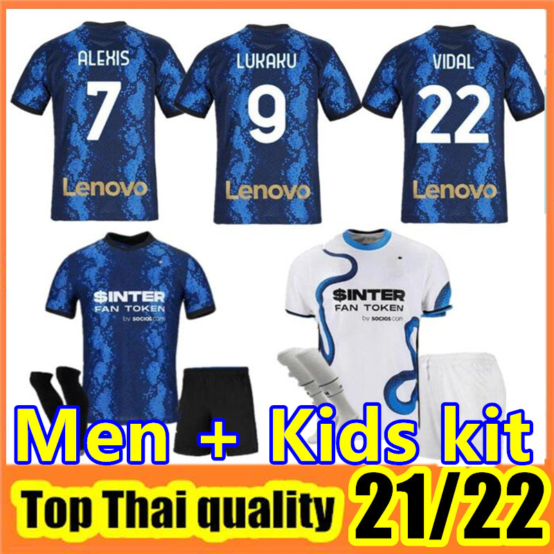 

20 21 Internationale soccer jersey football shirt 2020 2021 men with kids Uniforms kit, Home shirt