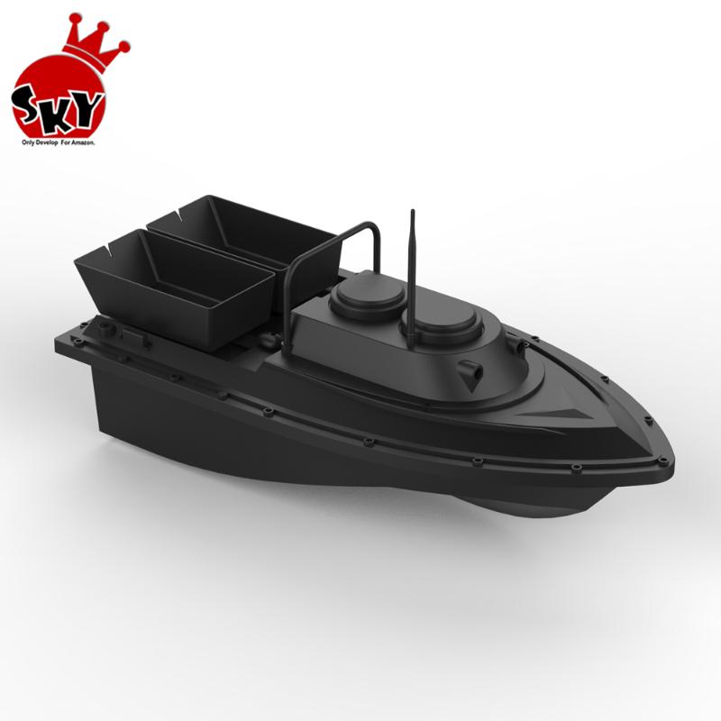

Fish Finder Smart Remote Control Fishing Bait Boat With Dual Motors Wireless 400-500m RC Toy 5200mAH Battery