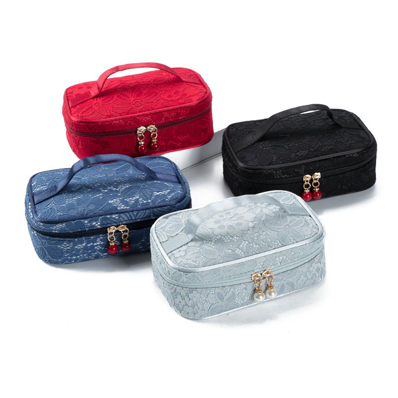 

Cosmetic Bags & Cases Fashion Girls Lace Clutch Phone Bag Drop Women Pouch Mini Lady Beautiful Cute Makeup, 1492d