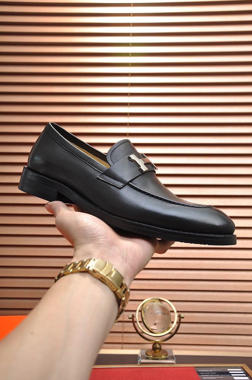 

MM 2021 Man Dresses Shoes Loafers Hand Painted Brown Leather Casual Shoes for Men Luxury Suit Formal Genuine Leathers designer Dress Shoe 11, #02