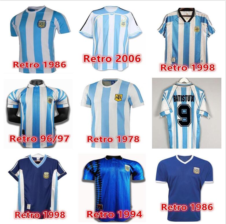 

MARADONA soccer jersey 1995 1981 1997 86 87 88 89 1986 1978 1994 1998 2006 Argentina kid Boca juniors Napoli retro football shirts kit, Black;yellow