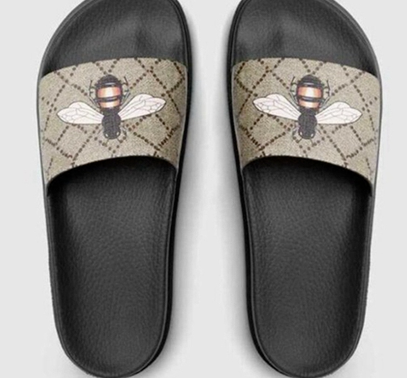 

CDEEES With Box Womens Sandals fashion Men Women sandals Ladies Flip Flops Loafers Black White Red Green Slides Shoes B9qq00S