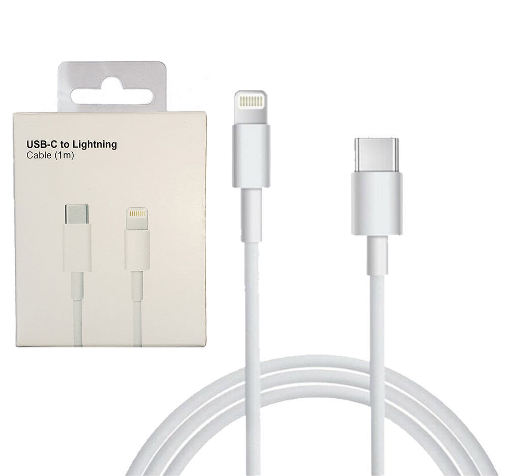 

Top Quality 1:1 Original 20W PD Cables with Retail Box 1m 3FT USB Type C to Lightning Cable Apple Fast Charging Cords Quick 18W Charger for iPhone 13 12 11 X Pro Max 8 7