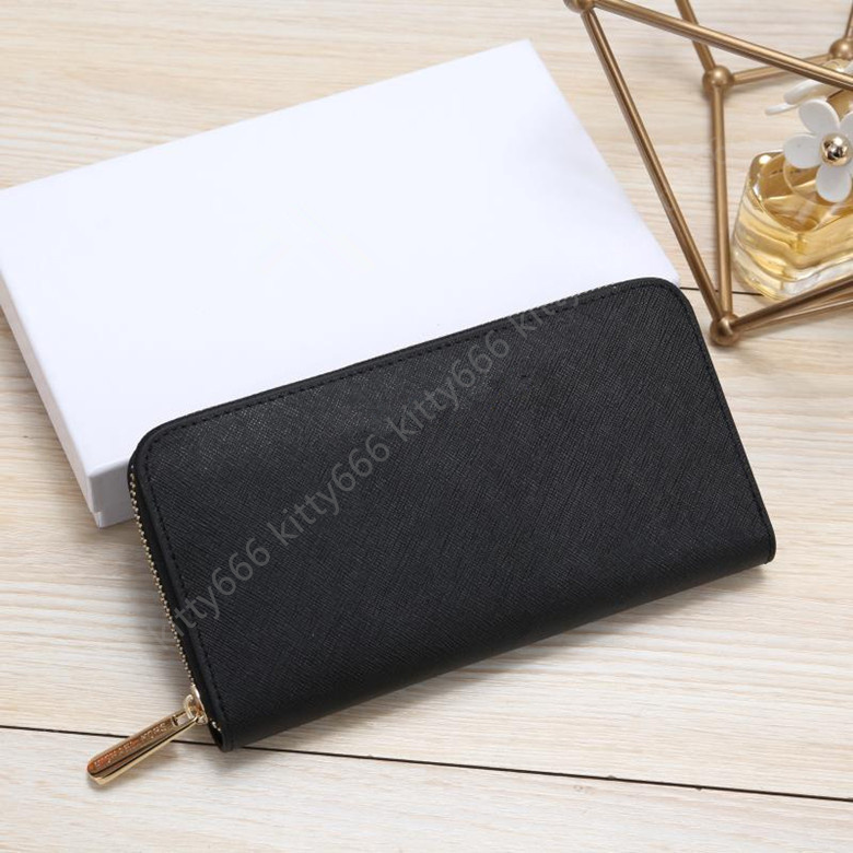 

Purses Women's Wallets Zipper Bag Handbags Female Wallet Fashion Card Holder Pocket Long Women Bags high quality, Black