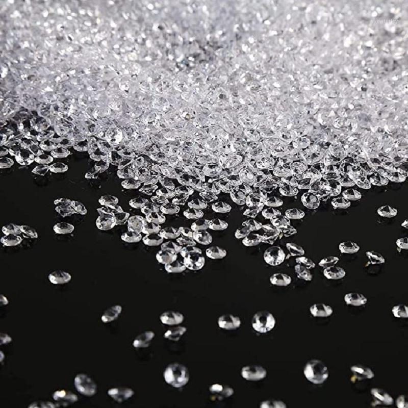 

Party Decoration 2000pcs Mini Crystal Faux Diamond Acrylic Rhinestone Vase Filler Wedding Centerpiece Table Confetti Supplies