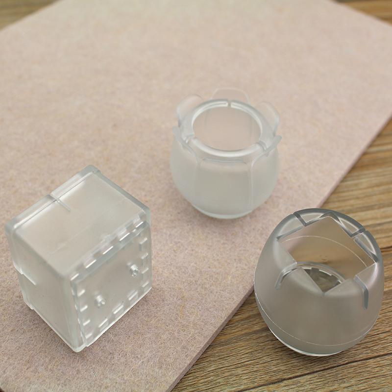 

Furniture Accessories Silica Gel Dining Table And Chair Foot Pad Non-slip Wear Resistant Protection Sofa Feet Case 8pcs/lot