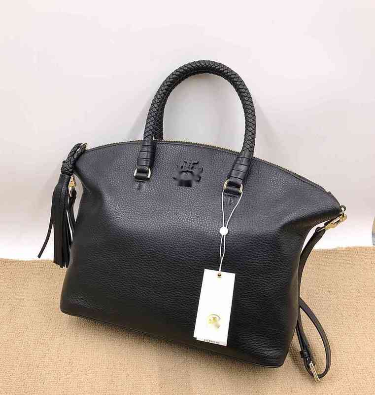 

2021tb new cowhide wrist knitting dumpling one shoulder slant cross portable leisure Women's bag, Black