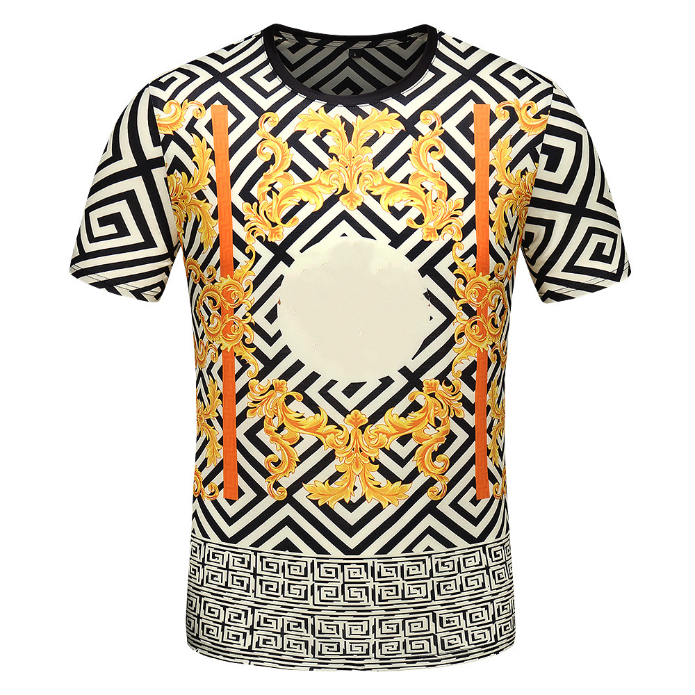 

2022 Designer Men's T-Shirt Short Sleeve Brand Spring Summer High Quality Skull polo T-Shirt -3XL