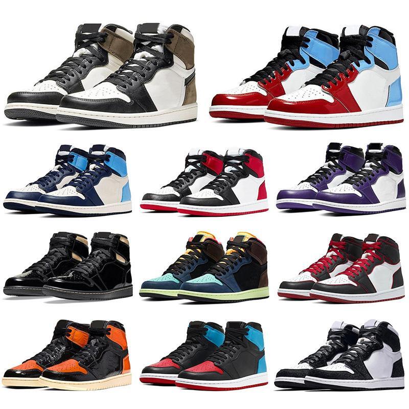 

1 UNC Shoes Pairs University Gold Smoke Grey Varsity Red Obsidian Low 1s Women Yellow Banned Bred Chicago Black Toe Court Purple Pine Green Sneakers, 38