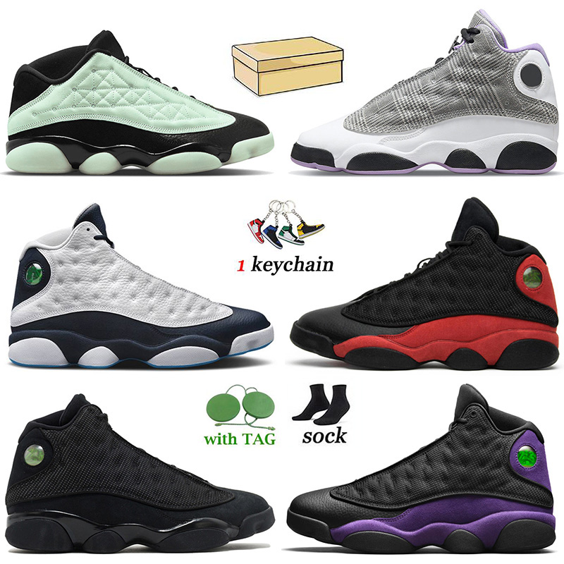 

Top Fashion Mens Womens Designer Jumpman 13 13s Basketball Shoes Size 47 Sneakers Obsidian Houndstooth Singles Day Blackc Cat Hyper Royal Trainers, B38 gold glitter 40-47