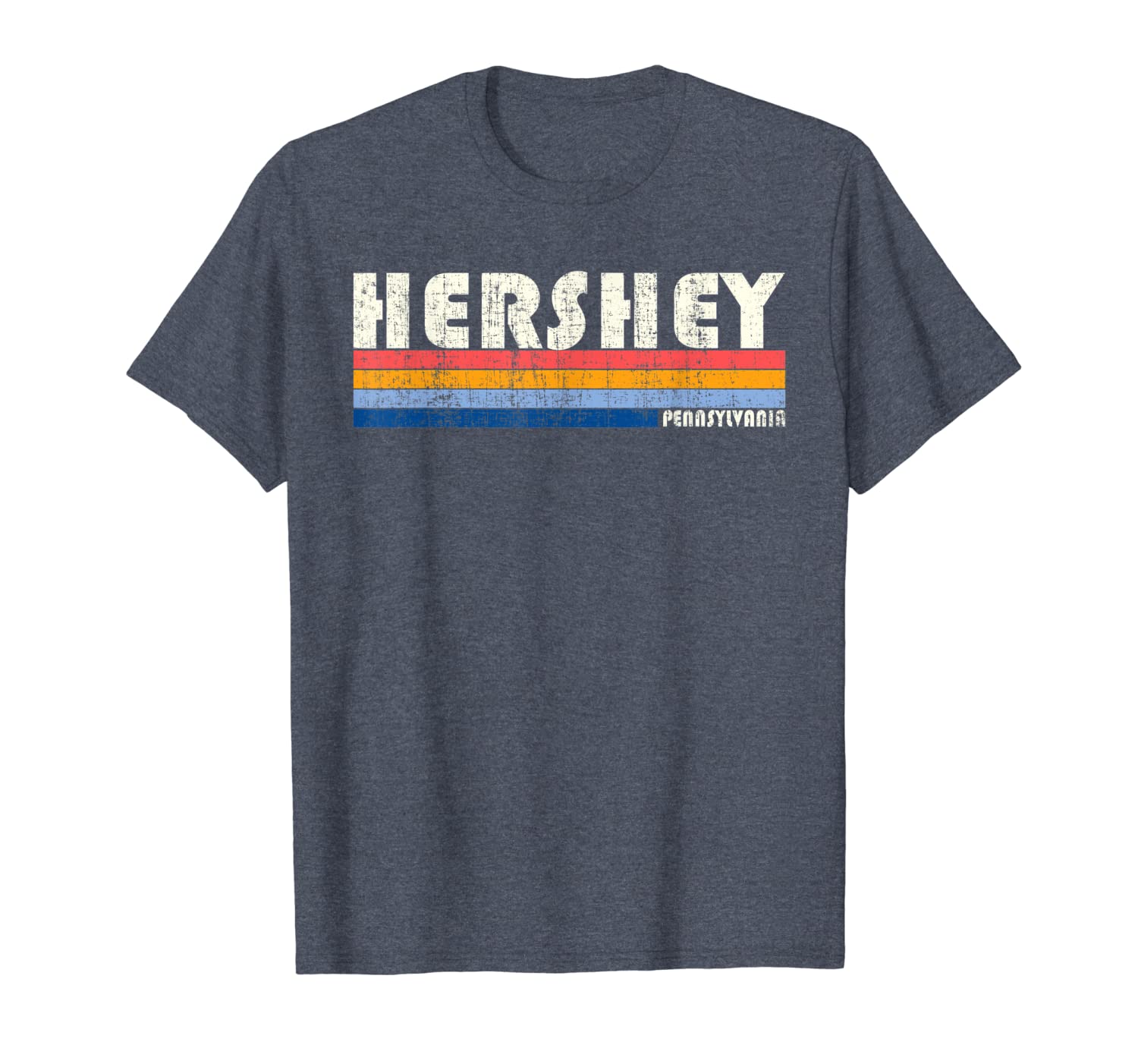 

Vintage 70s 80s Style Hershey PA T-Shirt, White;black