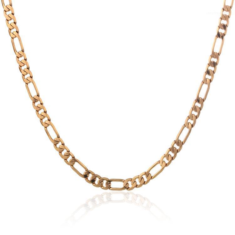 

Gold-Color Necklaces For Men Ornament Choker Necklace Chain Link (N18K-16) Chains