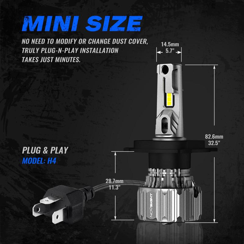 

Car Headlights 15000LM LED Headlight Kit Bulbs Replace Assembly 6500K 70W Bright Lamp Low Beam Front Lights