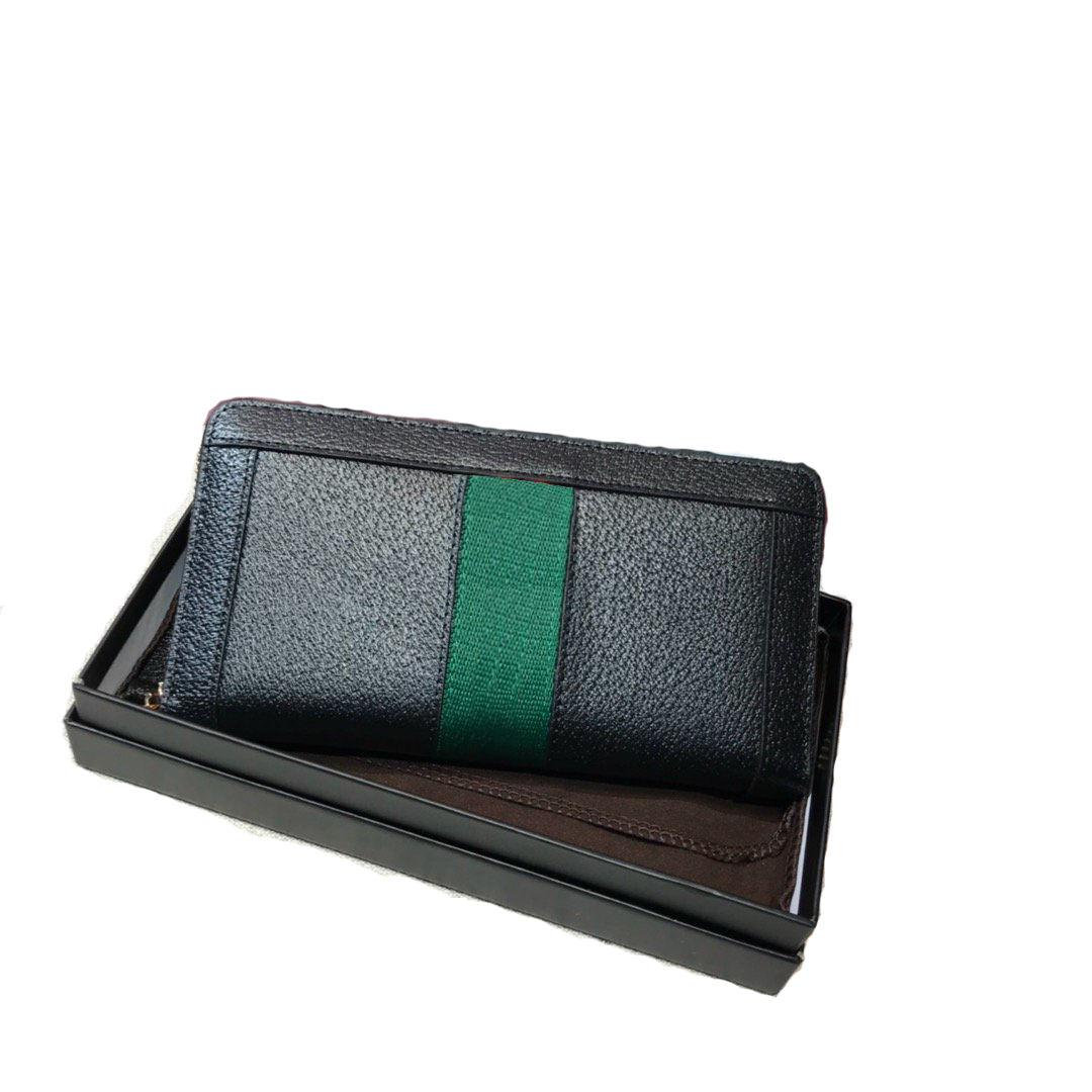 

Genuine Leather Wallets For Women Long Fashion Wallet Clutch Card Holder Coin Purse Pouch zipper quilted soft Mini Wallets, Red