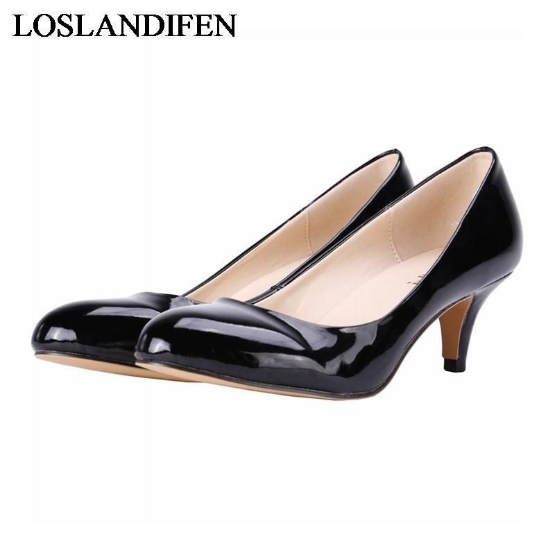 

Dress Shoes Classic Sexy Pointed Toe High Heels Women Pumps Brand Design Wedding Big Size 35-42 NLK-A0044, Black
