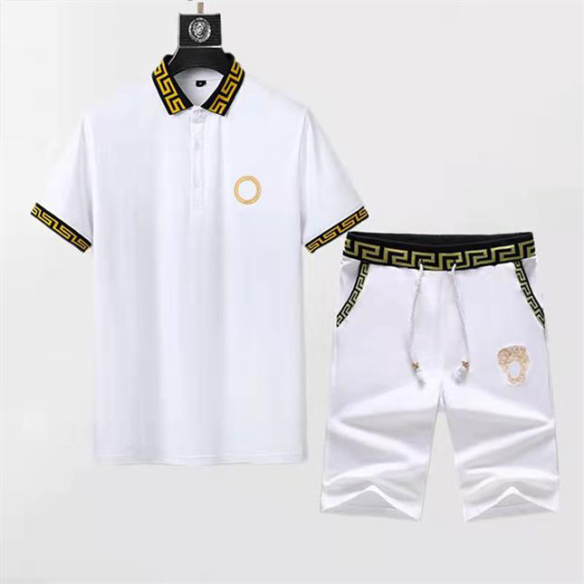 

Luxurys Designers Mens Dress Men Tracksuit Summer Clothing Short Sleeved T Shirt Sets Sweat Suits 2 Pcs Jogger Shorts Casual Male Sports Wea, Gray