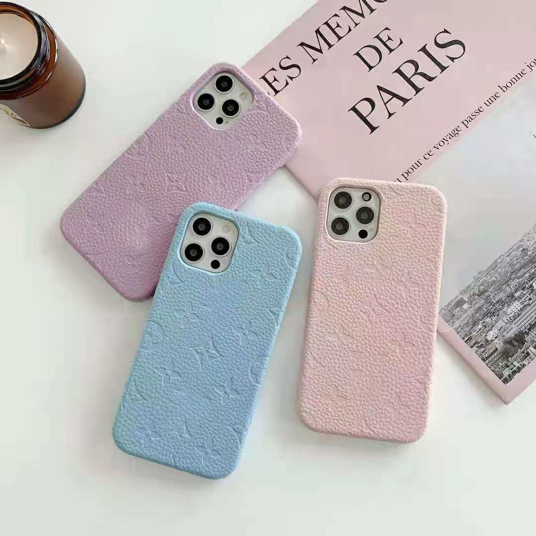 

Brand leather phone cases For iPhone 12 promax 12pro 11 XS Max XR X 8 Plus high quailty