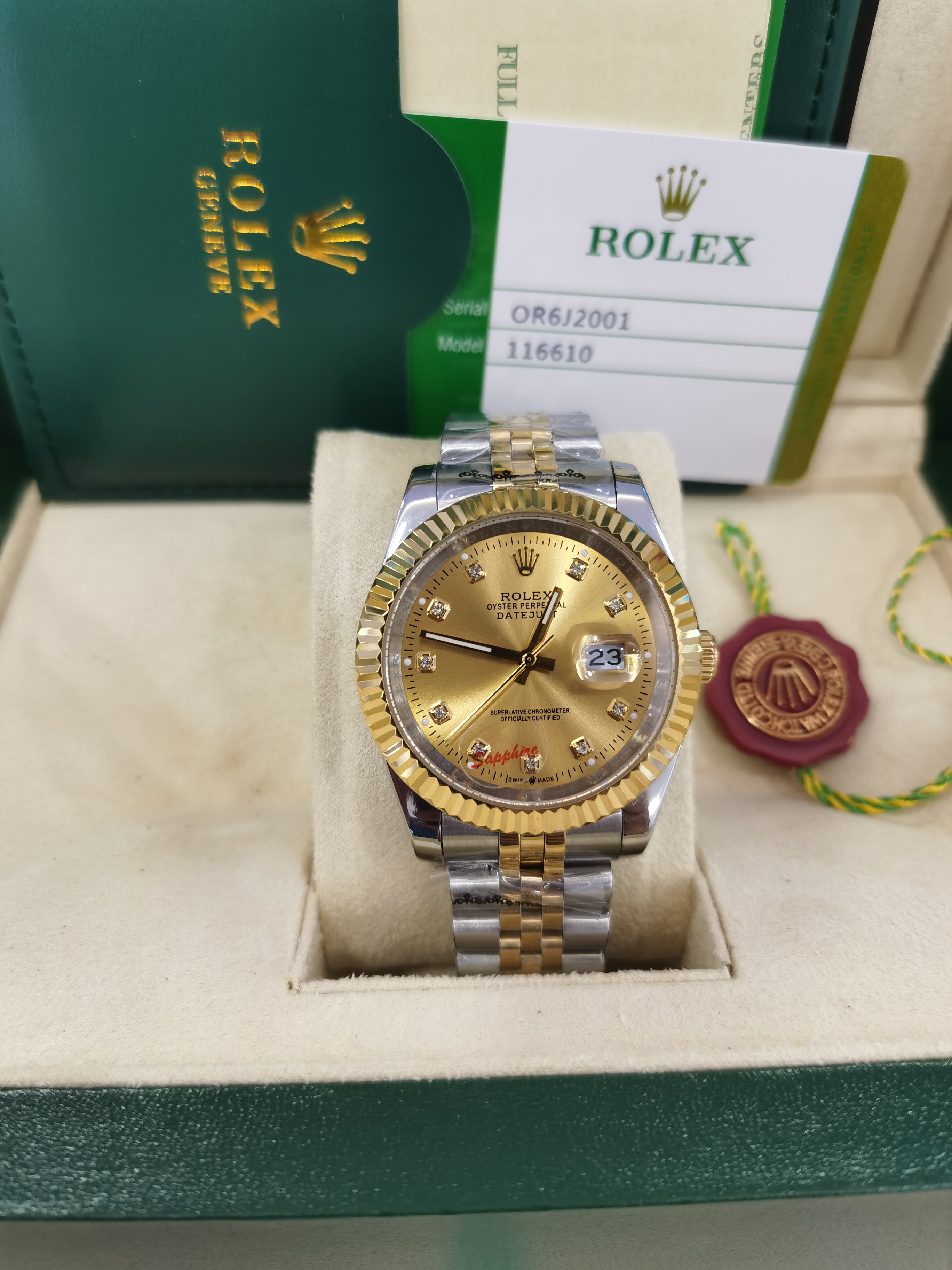 

With original box High Quality Watch 41mm 36mm 31mm 26mm President Datejust 116334 Sapphire Glass Asia 2813 Movement Mechanical Automatic Mens woman Watches 2021, Style original box + watch 41mm